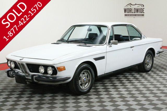 1969 BMW 2800CS EXTREMELY RARE 2800 COUPE AC!