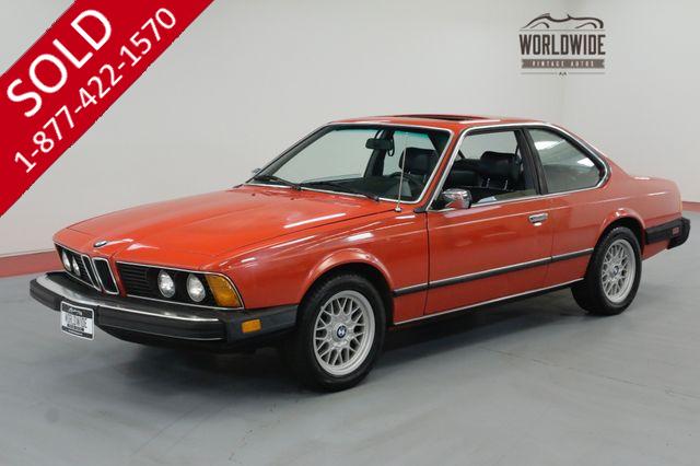 1982 BMW 6 Series 633CSi EXTENSIVE HISTORY AND RECORDS CLEAN LOW MILES