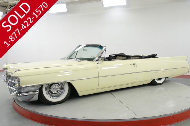 1963 CADILLAC SERIES 62 CONVERTIBLE $100K+ RESTORE SHAQUILLE O'NEIL