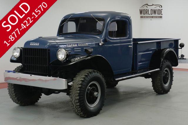 1954 DODGE  POWER WAGON WDX FRAME OFF RESTORED. 3800 MILES COLLECTOR 