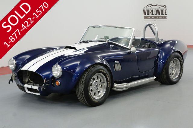 1965 FACTORY FIVE COBRA 302V8 MANUAL. LOADED WITH OPTIONS SHOW OR GO