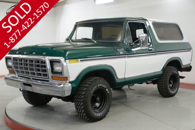 1978 FORD BRONCO RARE RANGER XLT TWO YEAR ONLY REMOVABLE TOP 