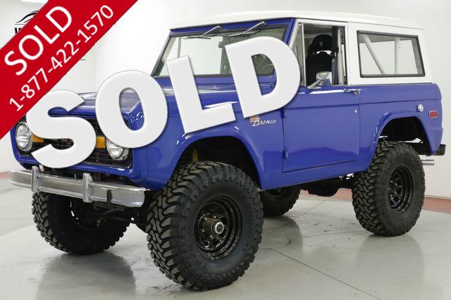 1973 FORD  BRONCO 302 V8 5-SPEED MANUAL LIFTED 4X4 HARD TOP PS