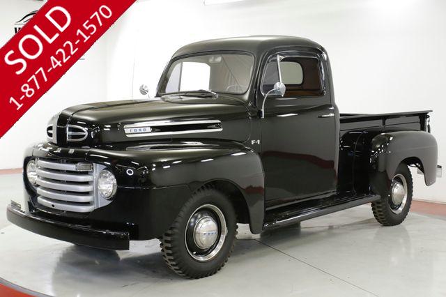 1949 FORD  F1 3 SPEED, AIR CONDITIONING, RESTORED 