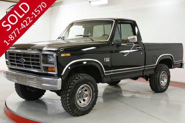 1986 FORD  F150 XLT 4x4 LARIAT RARE SHORT BED 302 FUEL INJECT