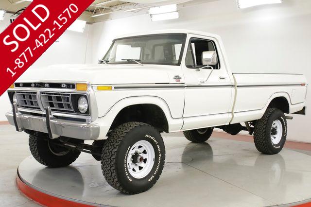 1977 FORD F250 XLT 351M 4-SPEED 4X4 PS PB EXTREMELY CLEAN 