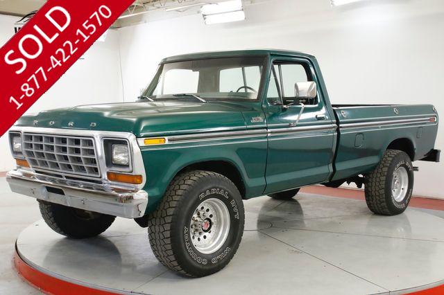 1979 FORD  F250 460V8 AUTO 4X4 PS PB RANGER PACKAGE 