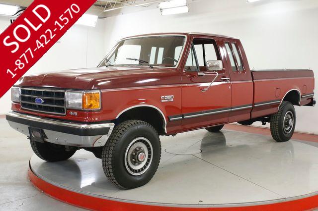 1989 FORD  F250 1 OWNER 4x4 86K MILES TIME CAPSULE COLLECTOR