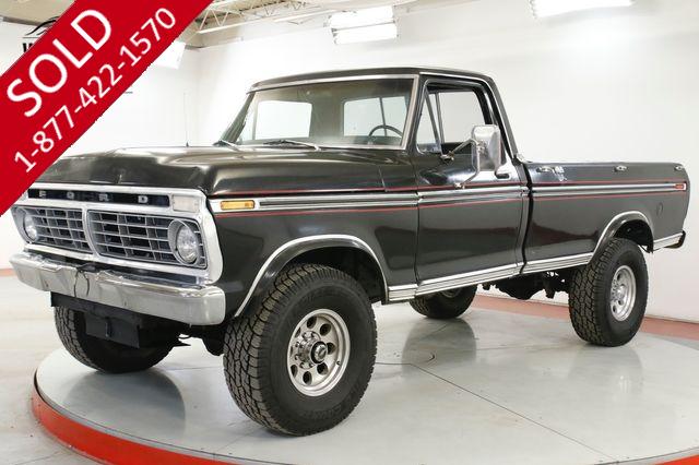 1976 FORD F250 460V8 4-SPEED 4X4 PS PB MUST SEE