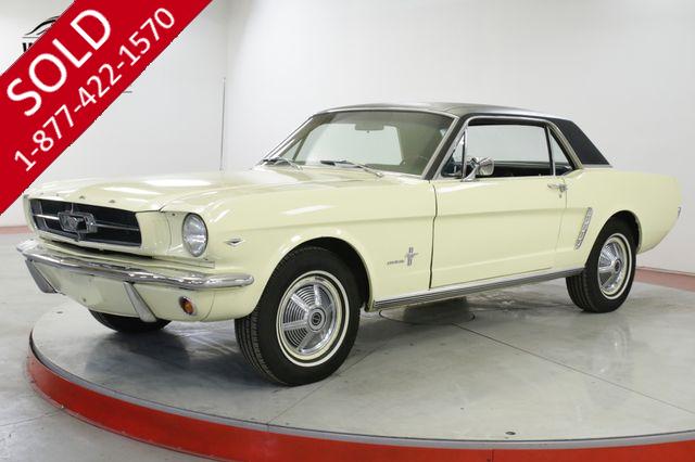 1965 FORD MUSTANG C CODE 289 V8 AUTO