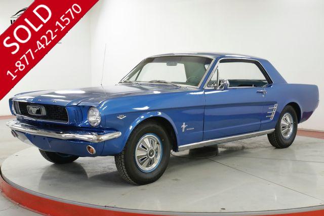 1966 FORD  MUSTANG C CODE 289 V8 AUTO NEW PAINT MUST SEE