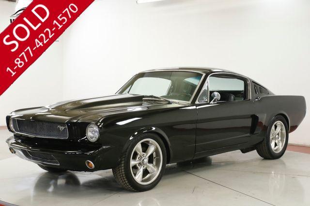 1965 FORD MUSTANG FASTBACK PRO TOURING 351 4 SPD DISC LEATHER