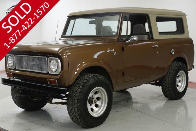 1968 INTERNATIONAL  SCOUT 800 4X4 NEW PAINT REMOVABLE TOP 
