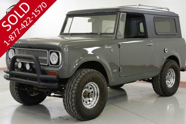 1969 INTERNATIONAL  SCOUT 800 304 V8 3-SPEED 4X4 CONVERTIBLE TOP 