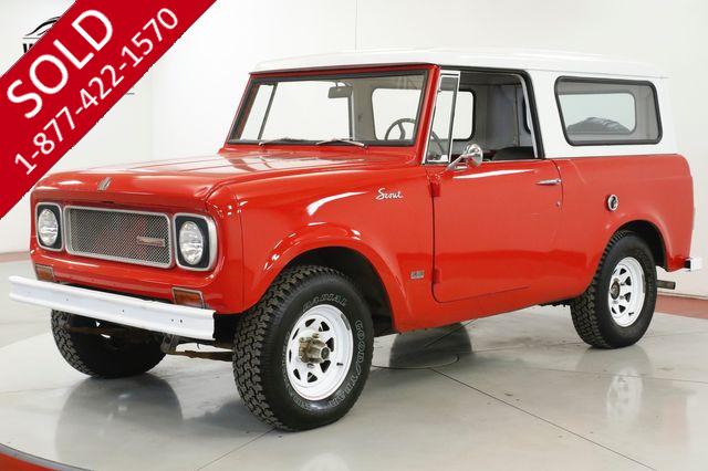 1970 INTERNATIONAL SCOUT 800A CONVERTIBLE TOP CLEAN DRIVER WINTER READY