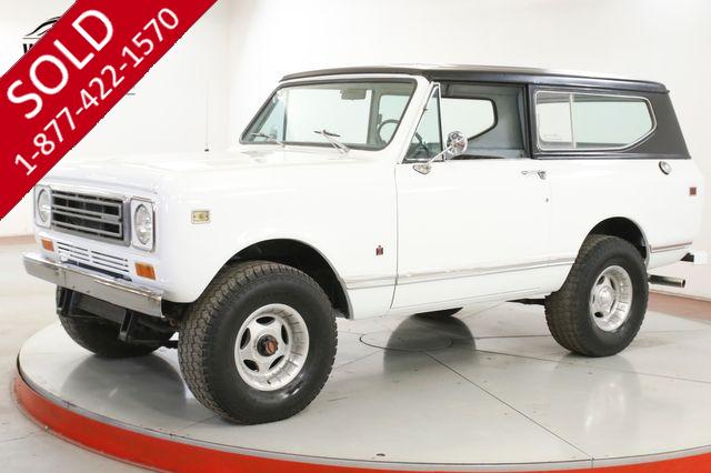 1979 INTERNATIONAL SCOUT II 345 V8 AUTO 4X4 A/C PS PB MUST SEE 