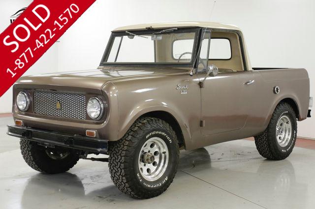 1964 INTERNATIONAL SCOUT RARE 4x4 DRY NV TRUCK LOW MILES COLLECTOR