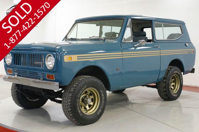 1972 INTERNATIONAL SCOUT V8 4X4 PS PB LIFTED NEW PAINT/ DECAL HARDTOP (VIP)