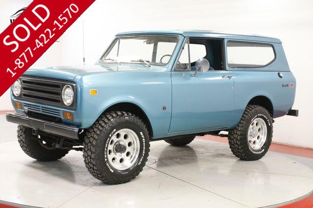 1972 INTERNATIONAL SCOUT  4X4 CLEAN NEW PAINT V8 HARDTOP UPGRADES 