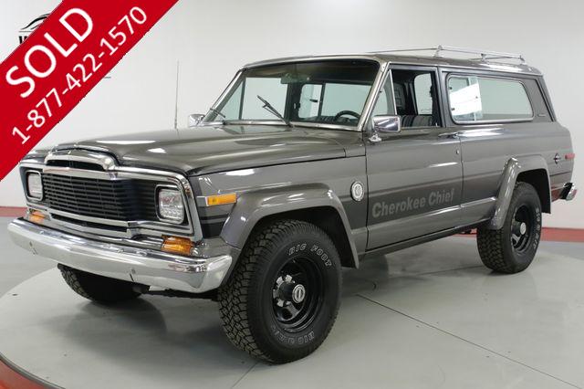 1980 JEEP  CHEROKEE CHIEF S RARE V8 4x4 1 FAMILY OWNED CA TRUCK