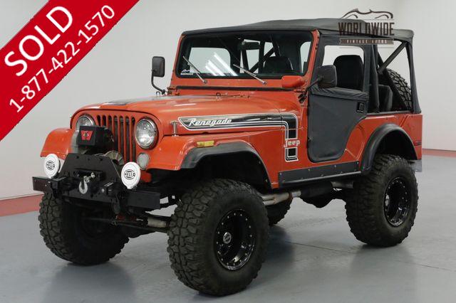 1974 JEEP CJ5  RENEGADE HIGH DOLLAR CUSTOM. ORIGINAL PAINT.