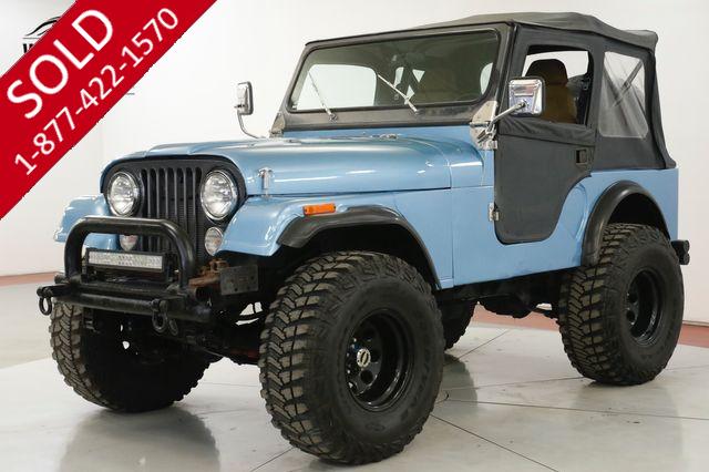 1981 JEEP CJ5 V8 4SPD HOLLEY FUEL INJECTION PS 