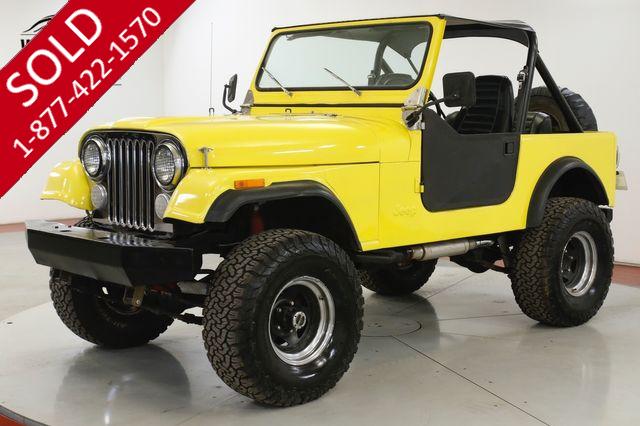 1984 JEEP  CJ7 327 CONVERTIBLE READY FOR SUMMER PS PB 