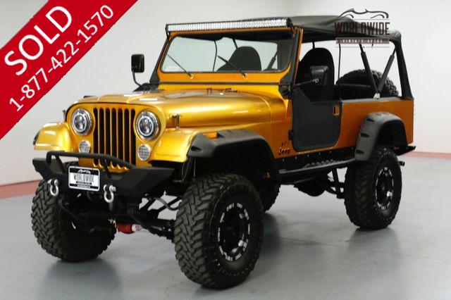 1985 JEEP CJ8 SCRAMBLER 4WD FRAME OFF RESTORED. EXTENSIVE BUILD! 