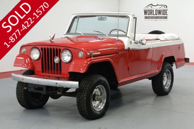 1967 JEEP COMMANDO CONVERTIBLE! DAUNTLESS V6. 4X4. PS PB 