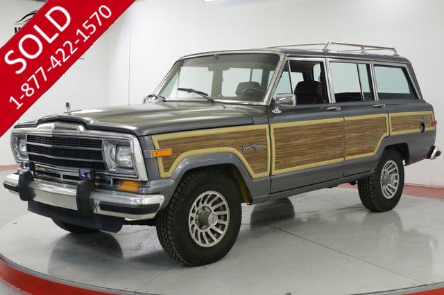 1989 JEEP GRAND WAGONEER 1 OWNER EXTREMELY LOW MI 67K RARE ROOF RACK