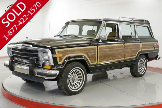 1988 JEEP GRAND WAGONEER 1 OWNER! COLLECTOR LOW MILES RARE COLOR 4x4 