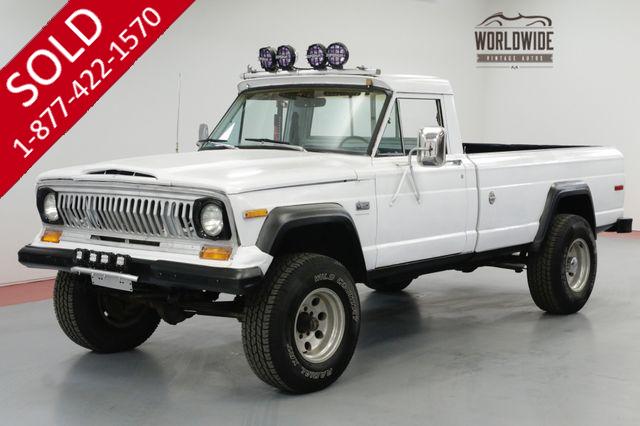 1977 JEEP J20 J2000. V8. GLADIATOR. RARE. DRIVER 4x4.