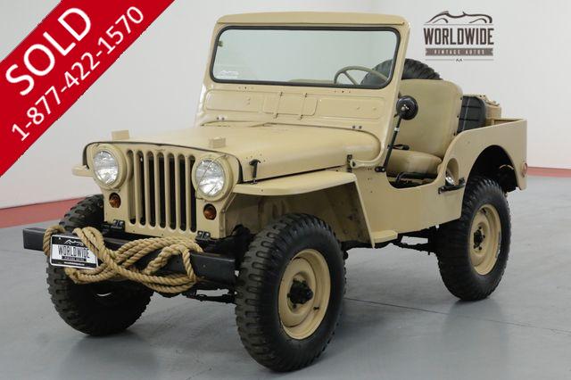 1951 JEEP M38 RESTORED REAL M38 4X4!! RARE VINTAGE 4x4.