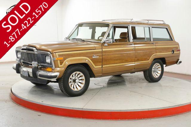 1985 JEEP WAGONEER EXTREMELY CLEAN 1 OWNER LOW MI CLEAN CARFAX 