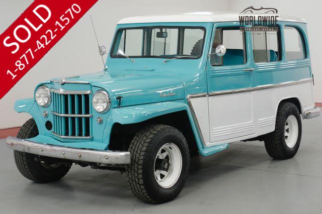 1960 JEEP WILLYS WAGON  RESTORED. RARE. $16K IN NEW RECIEPTS. 4X4 