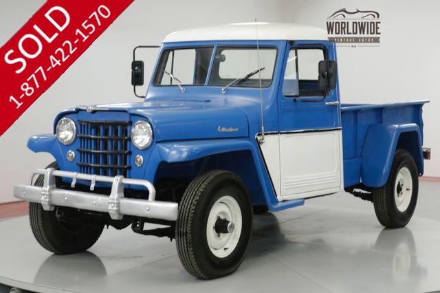 1956 JEEP  WILLYS  350V8! RARE! 3-SPEED WITH HI AND LO 4X4!