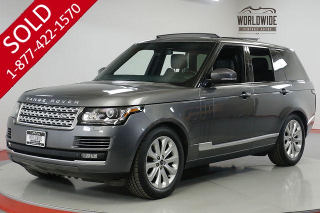 2014 LAND ROVER  RANGE ROVER  LOW MILES SUPERCHARGED V6 PADDLE SHIFTERS 