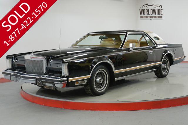 1978 LINCOLN  CONTINENTAL MARK V LOW ORIG MILES CLEAN BUILD SHEET OPTIONED (VIP)