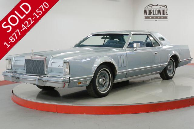 1978 LINCOLN MARK V DIAMOND JUBILEE ONE OWNER! LOW MILES! AC! 