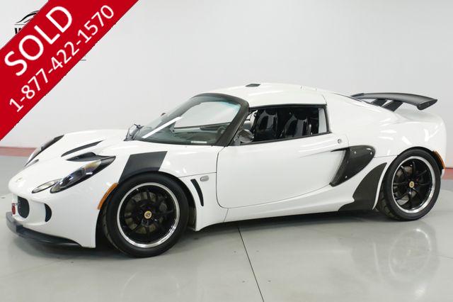 2006 LOTUS EXIGE SUPERCHARGED ASPEN WHITE 20K IN EXTRAS