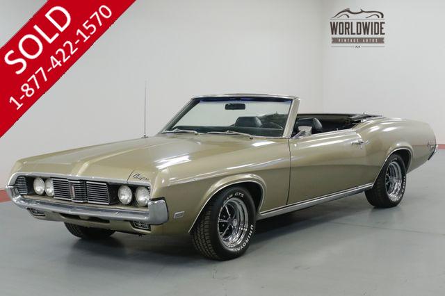 1969 MERCURY COUGAR  4-SPEED! CONVERTIBLE! V8. MUST SEE! 