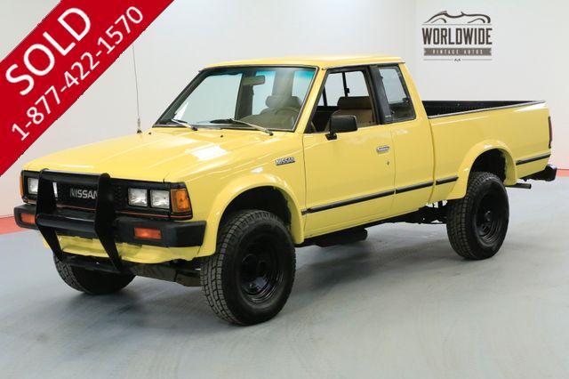 1985 NISSAN KING CAB DELUXE LOW MILES 4X4 EXCELLENT CONDITION
