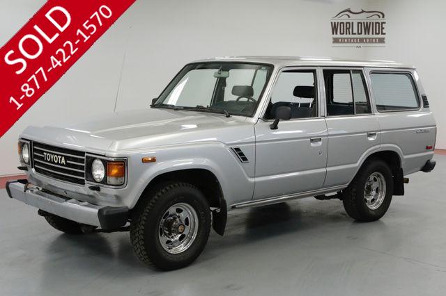 1985 TOYOTA LAND CRUISER IMMACULATE AND ORIGINAL!  EXTREMELY CLEAN 4X4