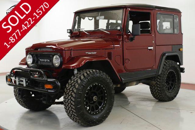 1977 TOYOTA  LAND CRUISER  FJ40 FUEL INJECTED LS CONVERSION LIFTED WINCH