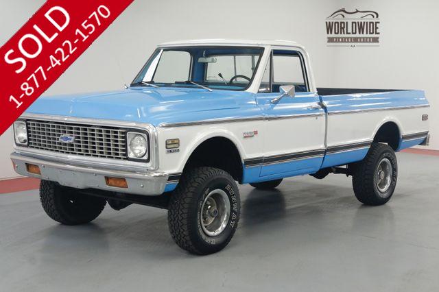 1969 CHEVROLET  C10 / K10. 4x4. SUPER CHEYENNE. AUTO. PS PB!