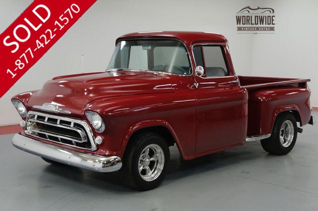 1957 CHEVROLET 3100 RESTORED. V8! AUTO. BIG WINDOW! STREET ROD 