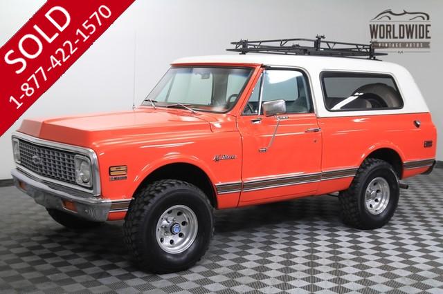 1972 Chevrolet Blazer K5 for Sale