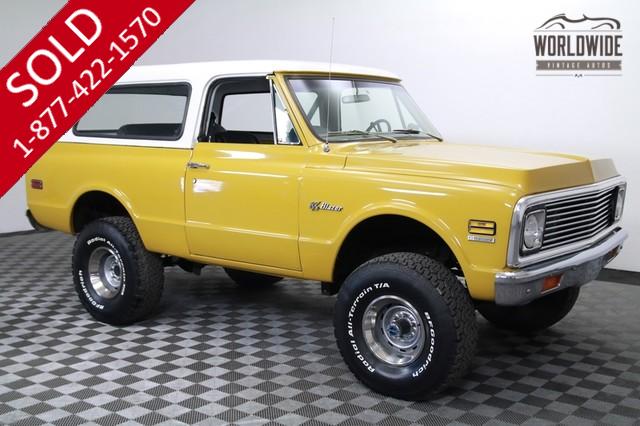 1971 Chevy Blazer 4x4 Convertible Rare for Sale