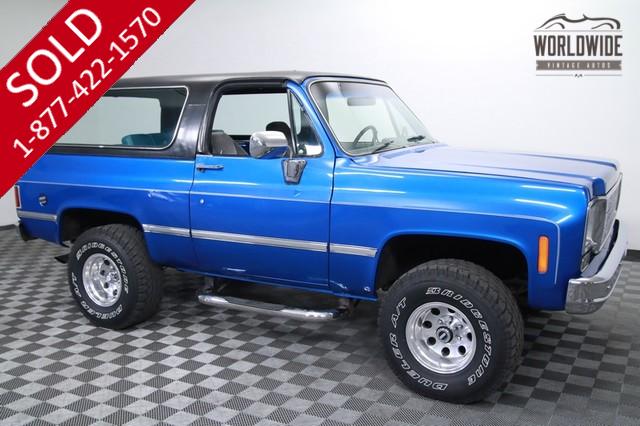 1975 Chevy Blazer 8k Miles for Sale