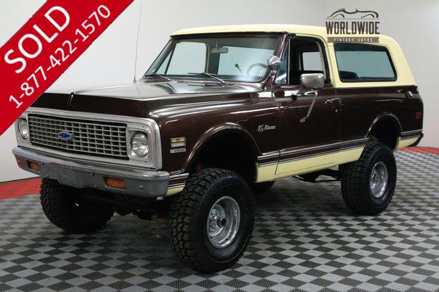 1971 CHEVROLET BLAZER K5 RESTORED 4X4 AUTO PS PB